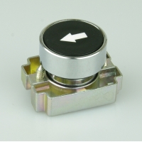 Essen PCB2-BA 335 - Black Button with white arrow